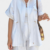 Ensemble Chemise et Pantalons en Coton et Lin Lani