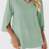 Blouse Casual Tabitha avec Coupe Ample et Style Sophistiqué