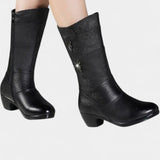 Bottes de Cheville Hadley avec Fermeture Éclair et Semelle Rembourrée