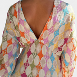 Robe Maxi à Imprimé Géométrique Shanice