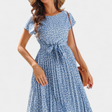 Robe Midi Fleurie Galilea avec Inspiration Champêtre