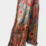 Ensemble Hallie Boho avec Pantalons Amples et Blouse à Franges