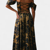 Robe Maxi Sans Manches Vinnie Vintage