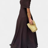 Robe Maxi Tie-Dye à Une Épaule Jessamy