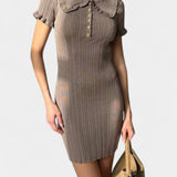 Robe en Tricot Sophistiquée Rowan