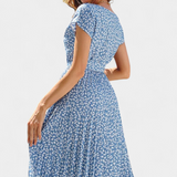 Robe Midi Fleurie Galilea avec Inspiration Champêtre