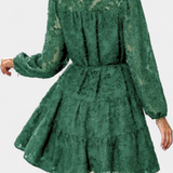 Robe Chemise Soreia avec Manches Longues Texturées