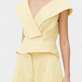 Haut Asymétrique Hayden et Pantalons Palazzo