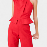 Mono Asymétrique Long Nerida en Lin et Coton