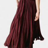 Ensemble de Pull Oversize et Jupe Midi Gia