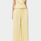 Haut Asymétrique Hayden et Pantalons Palazzo