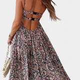 Robe Maxi Florale Reyna avec Dos Nu