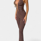 Mono Kendra en Dentelle avec Dos Ajustable