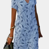 Robe Casual Elowen avec Décolleté en V