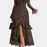 Robe Maxi Amali avec Décolleté Carré