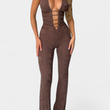 Mono Kendra en Dentelle avec Dos Ajustable