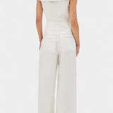 Haut Asymétrique Hayden et Pantalons Palazzo