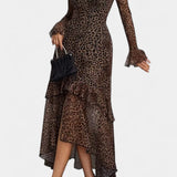 Robe Maxi Amali avec Décolleté Carré