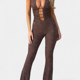 Mono Kendra en Dentelle avec Dos Ajustable