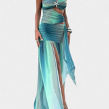 Robe Maxi Sans Manches Coupe A Maisie