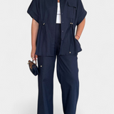 Ensemble Chemise et Pantalons en Coton et Lin Lani