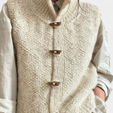 Gilet sans manches Sofija avec boutons