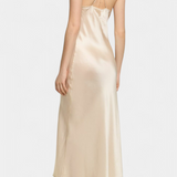 Robe Midi Halter Elvera avec Rosette