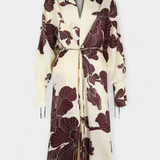 Robe Claribel Kimono avec Imprimé Origami