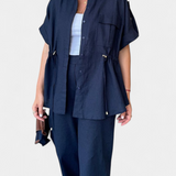 Ensemble Chemise et Pantalons en Coton et Lin Lani