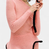 Ensemble Jupe en Tricot Stormi avec Bords Volants