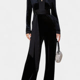 Mono de Jambe Large Henrietta avec Ceinture