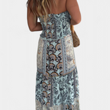 Robe Longue Edurne avec Décolleté Bandeau