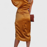 Robe Anais Fluide avec Silhouette Élégante et Intemporelle