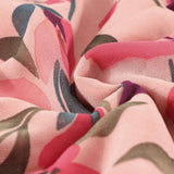 Robe Maxi Florale Keti avec Manches Longues et Délicates Volants