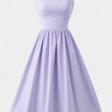 Robe Midi Marvelle Sans Manches en Tissu Léger