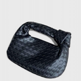 Mini Sac Satchel Tissé Sauge