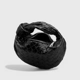 Mini Sac Satchel Tissé Sauge